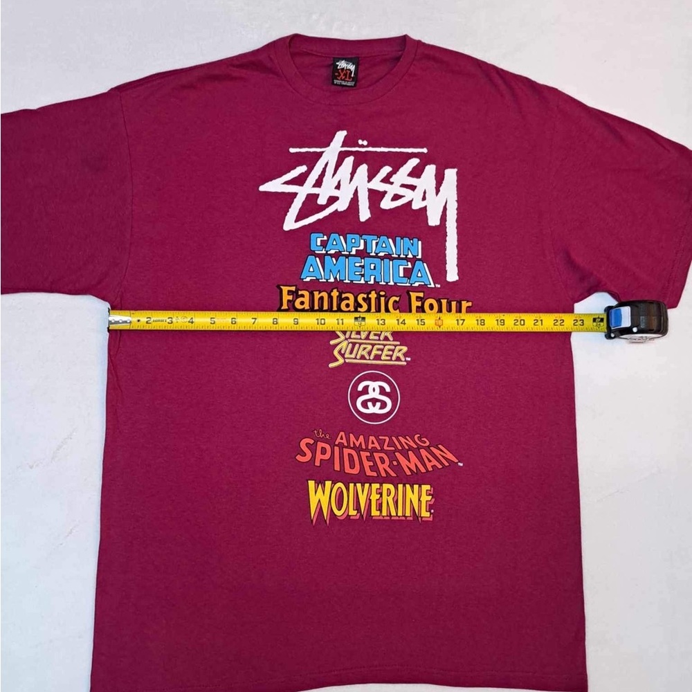 Stussy Marvel "Heros and Villains" T-Shirt - Men's size XL - Picture 6 of 10
